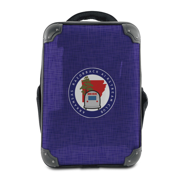 Custom Arkansas Razorback Airstream Club Logo 15" Hard Shell Backpack