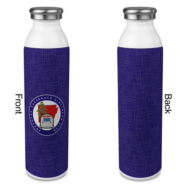 Arkansas Razorback Airstream Club Logo 20oz Water Bottles - Full Print - Approval
