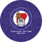 Arkansas Razorback Airstream Club Logo Multipurpose Round Labels - Custom Sized