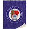 Arkansas Razorback Airstream Club Logo Sherpa Throw Blanket