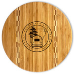 Arkansas Razorback Airstream Club Logo Bamboo Cutting Board