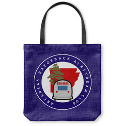 Arkansas Razorback Airstream Club Logo Canvas Tote Bag