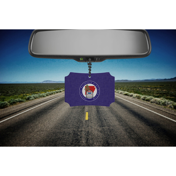 Arkansas Razorback Airstream Club Logo Car Ornament - Berlin (Road)