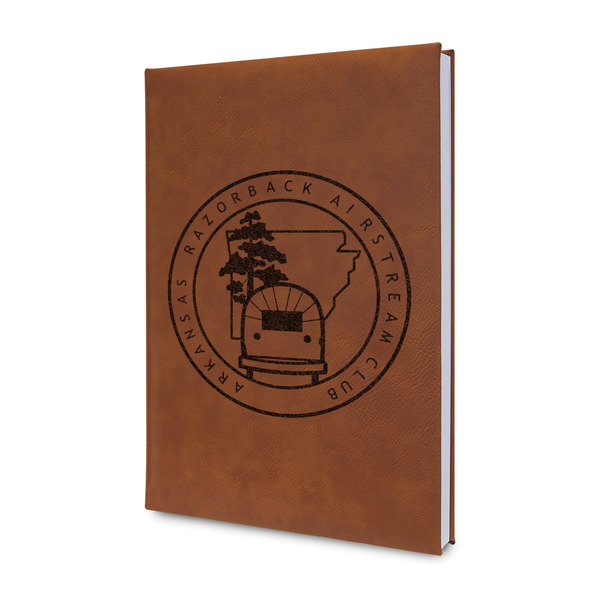 Custom Arkansas Razorback Airstream Club Logo Leatherette Journal