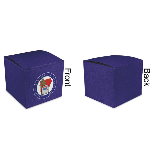 Arkansas Razorback Airstream Club Logo Cube Favor Gift Box - Approval