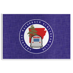 Arkansas Razorback Airstream Club Logo Disposable Paper Placemats