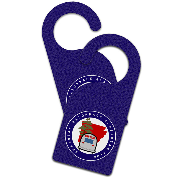 Arkansas Razorback Airstream Club Logo Door Hanger - MAIN