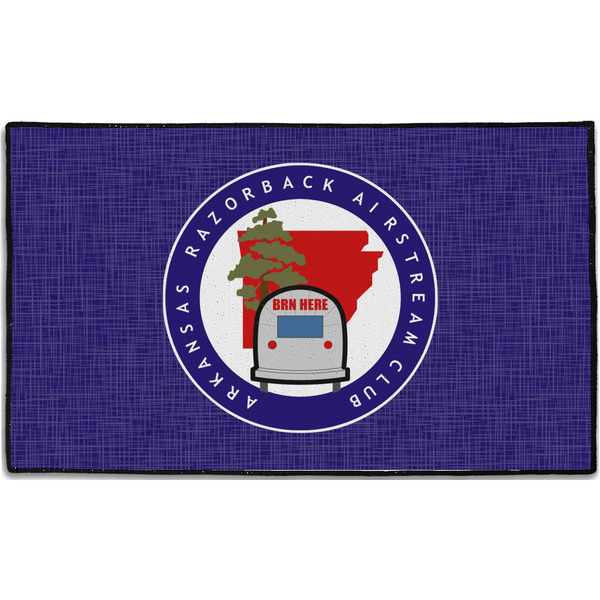 Arkansas Razorback Airstream Club Logo Door Mat - 60"x36" - Approval