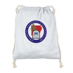 Arkansas Razorback Airstream Club Logo Drawstring Backpack - Sweatshirt Fleece