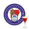 Arkansas Razorback Airstream Club Logo Printed Drink Topper - 2.5"