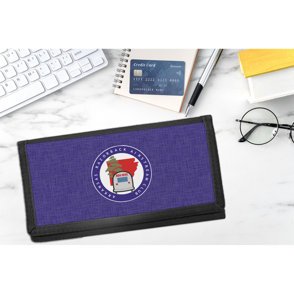 Arkansas Razorback Airstream Club Logo DyeTrans Checkbook Cover - LIFESTYLE