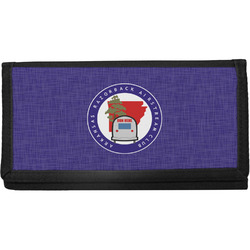 Arkansas Razorback Airstream Club Logo Canvas Checkbook Cover