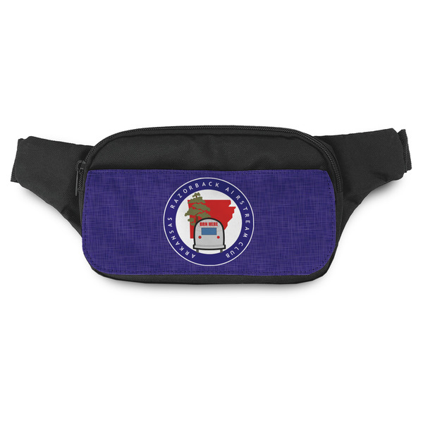 Custom Arkansas Razorback Airstream Club Logo Fanny Pack - Modern Style