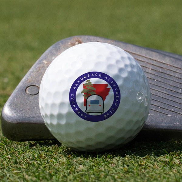 Arkansas Razorback Airstream Club Logo Golf Ball - Branded - Club