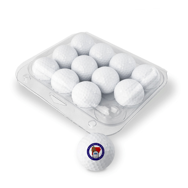 Arkansas Razorback Airstream Club Logo Golf Balls - Generic - Set of 12 - PACKAGING