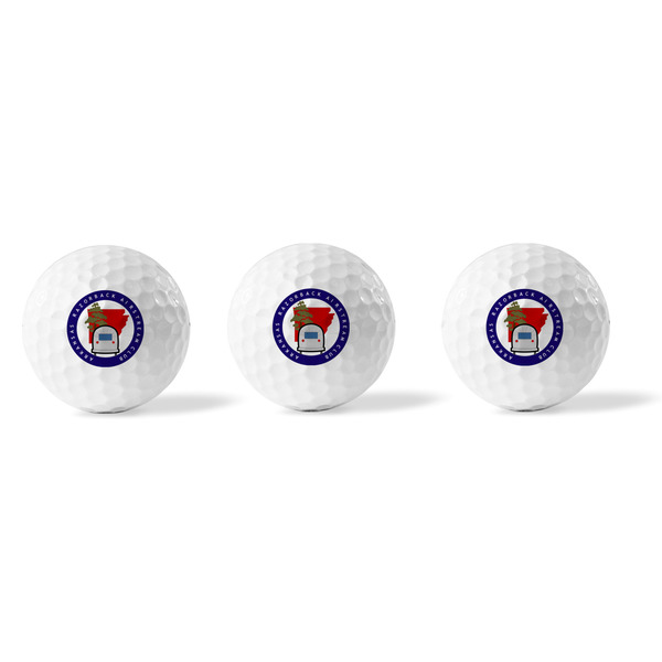 Arkansas Razorback Airstream Club Logo Golf Balls - Generic - Set of 3 - APPROVAL