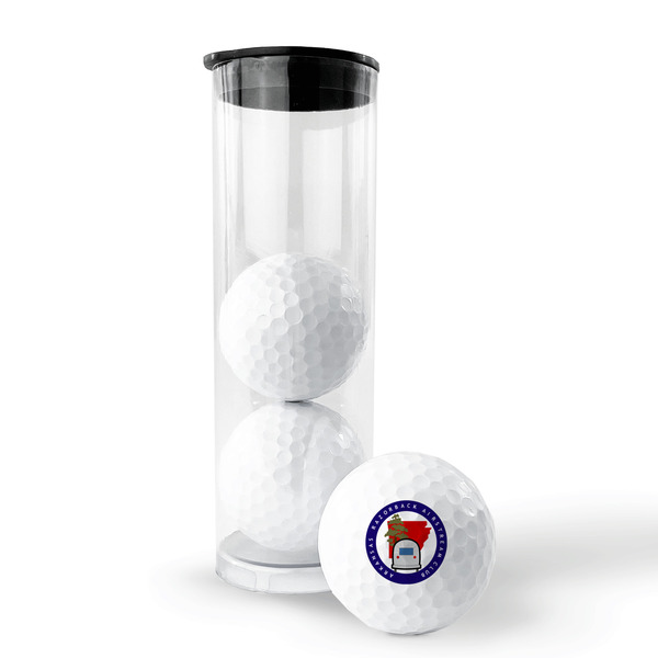 Arkansas Razorback Airstream Club Logo Golf Balls - Generic - Set of 3 - PACKAGING