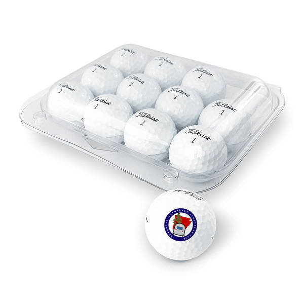Arkansas Razorback Airstream Club Logo Golf Balls - Titleist - Set of 12 - Packaging