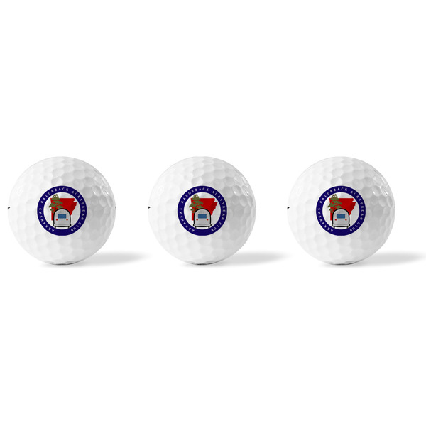 Arkansas Razorback Airstream Club Logo Golf Balls - Titleist - Set of 3 - APPROVAL