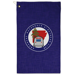 Arkansas Razorback Airstream Club Logo Golf Towel - Poly-Cotton Blend