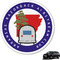 Arkansas Razorback Airstream Club Logo Graphic Car Decal