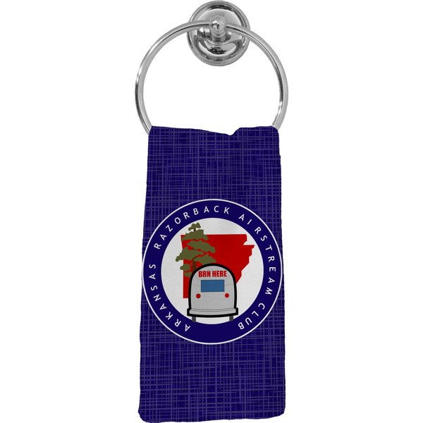 Custom Arkansas Razorback Airstream Club Logo Hand Towel - Full Print