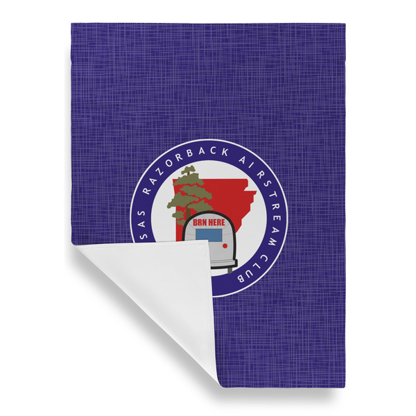 Arkansas Razorback Airstream Club Logo House Flags - Single Sided - FRONT FOLDED