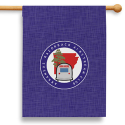 Arkansas Razorback Airstream Club Logo 28" House Flag