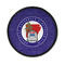 Arkansas Razorback Airstream Club Logo Iron On Round Patch