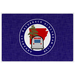 Arkansas Razorback Airstream Club Logo Laminated Placemat
