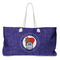 Arkansas Razorback Airstream Club Logo Large Tote Bag with Rope Handles