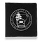 Arkansas Razorback Airstream Club Logo Leather Binder - 1" - Black
