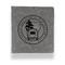 Arkansas Razorback Airstream Club Logo Leather Binder - 1" - Grey