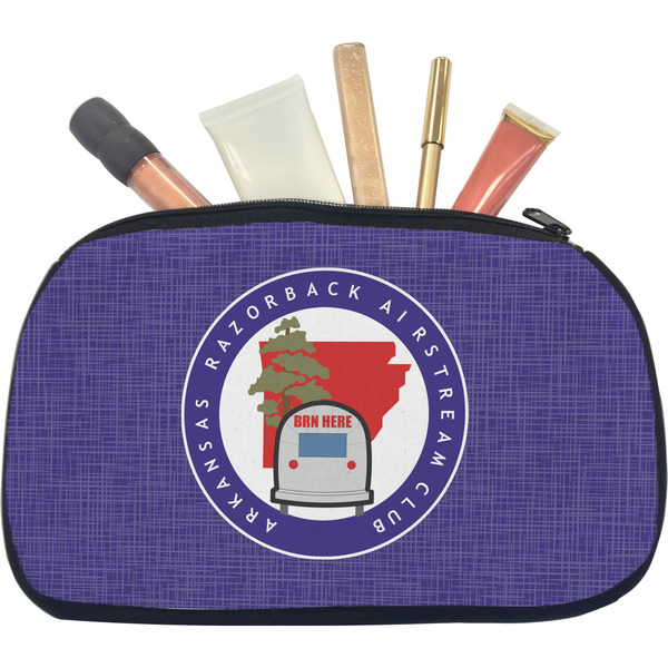 Arkansas Razorback Airstream Club Logo Makeup Bag Medium