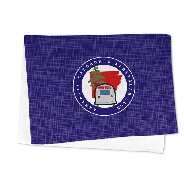 Arkansas Razorback Airstream Club Logo Microfiber Dish Towel - FOLDED HALF