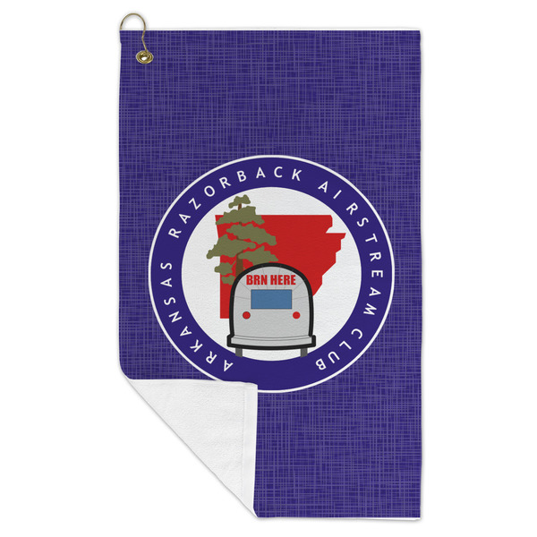 Arkansas Razorback Airstream Club Logo Microfiber Golf Towels - FOLD