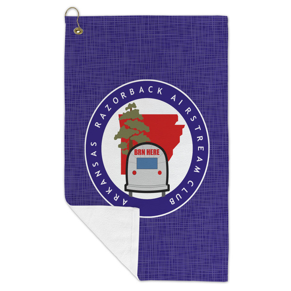 Arkansas Razorback Airstream Club Logo Microfiber Golf Towels - FOLD