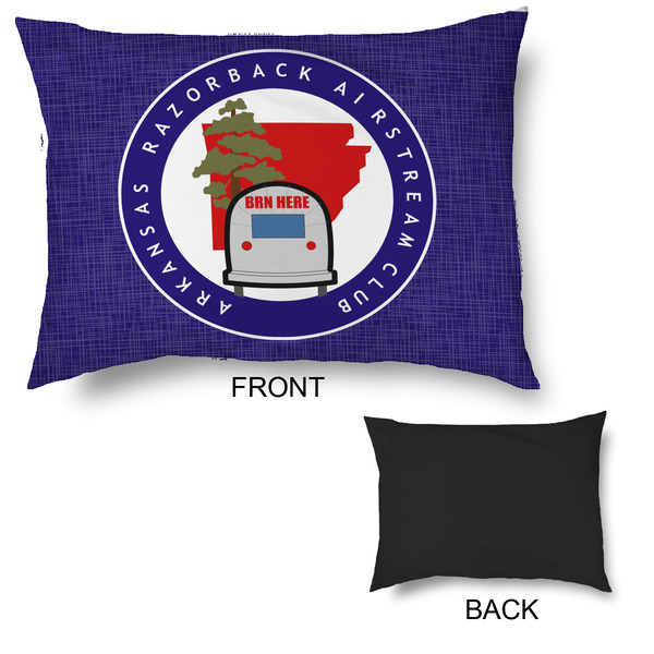 Arkansas Razorback Airstream Club Logo Outdoor Dog Beds - Large - APPROVAL