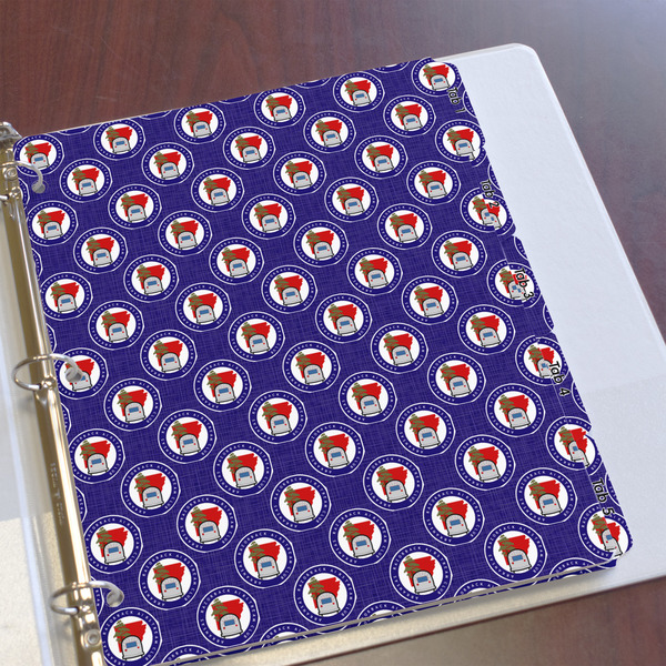 Arkansas Razorback Airstream Club Logo Page Dividers - Set of 5 - In Context