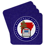 Arkansas Razorback Airstream Club Logo Paper Coasters