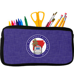 Arkansas Razorback Airstream Club Logo Neoprene Pencil Case