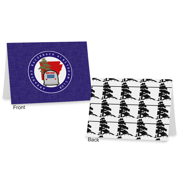 Arkansas Razorback Airstream Club Logo Postcard - Front and Back