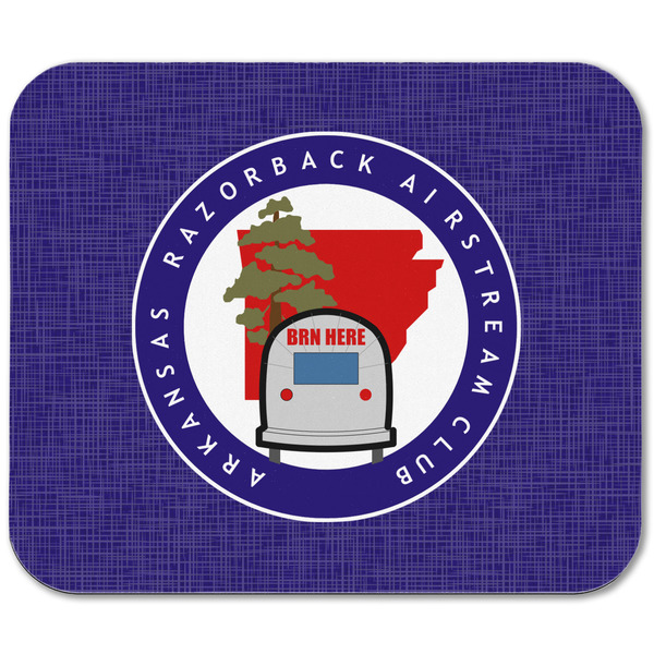 Arkansas Razorback Airstream Club Logo Rectangular Mouse Pad - APPROVAL