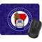 Arkansas Razorback Airstream Club Logo Rectangular Mouse Pad
