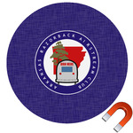 Arkansas Razorback Airstream Club Logo Car Magnet