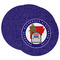 Arkansas Razorback Airstream Club Logo Round Paper Coasters