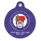 Arkansas Razorback Airstream Club Logo Round Pet ID Tag