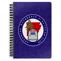 Arkansas Razorback Airstream Club Logo Spiral Notebook