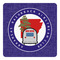 Arkansas Razorback Airstream Club Logo Square Decal