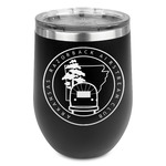 Arkansas Razorback Airstream Club Logo Stemless Stainless Steel Wine Tumbler